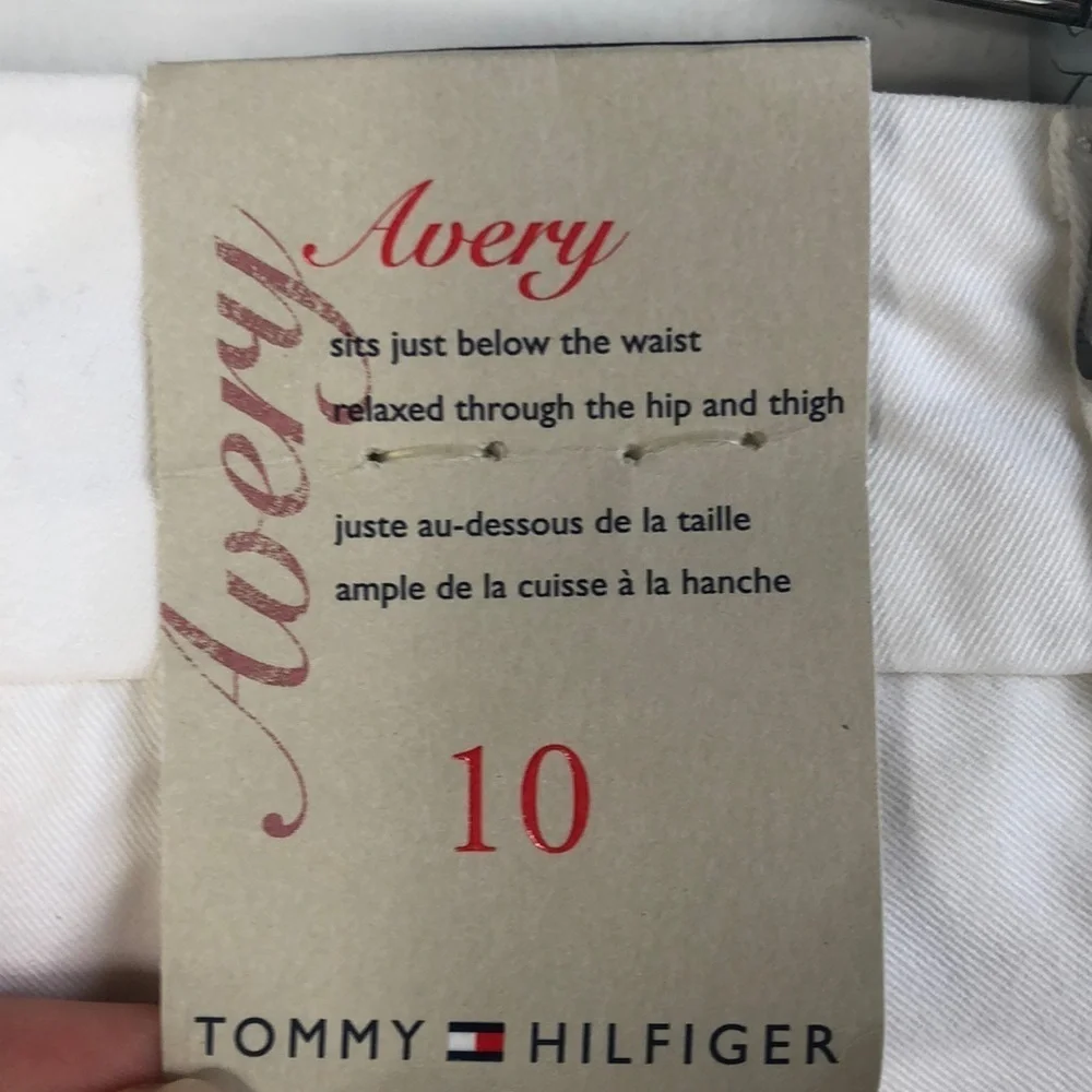 Tommy Hilfiger Avery White Chino Pants